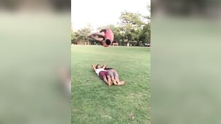 Stunt On Public React ???? | instagram reels stunt | flips | flipping | flipper | #flips #flipping