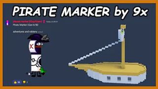 PIRATE MARKER'S SHIP || Find The Marker Submissions Fan-Made || Roblox #findthemarkers