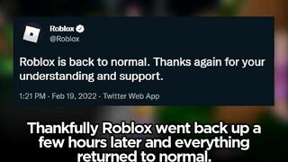 Roblox is Down Again...
