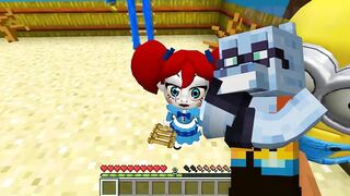 Download TikTok Minion SHREK Squid game HUGGY WUGGY Minecraft 3D MODEL mod!