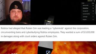 Why Was Ruben Sim SUED By Roblox?