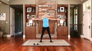 Total Body Pilates Stretching Strength & Scripture Quick Exercise Workout | Shaped by Faith TV Show