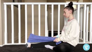 TOWEL ASSISTED STRETCHING - Do you need help stretching? WATCH THIS!