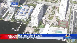 Hallandale Beach building evacuated due to safety concerns