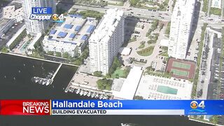 Hallandale Beach building evacuated due to safety concerns