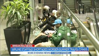 Airline staffing shortages worsen summer travel chaos