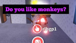Giveaway old pets monkey | adopt me | Roblox | free pets