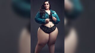 Biografía de Monique Rayara curvy model de Brasil, Bloger, y Modelo plus size de moda