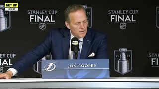 The CONTROVERSIAL ENDING to the Avalanche's Game 4 win vs. the Lightning | Get Up