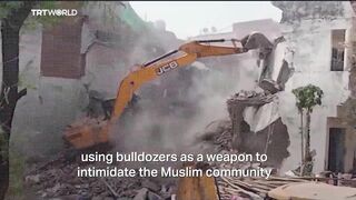 Yoga for humanity, bulldozers for Muslims in India