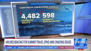 Airlines bracing for travel spike amid growing problems | NewsNation Prime