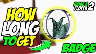 how long it will take to get 1 QUADRILLY BADGE in RAF 2 | ROBLOX