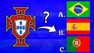 Guess The COUNTRY by National Team LOGO | Football Quiz Challenge