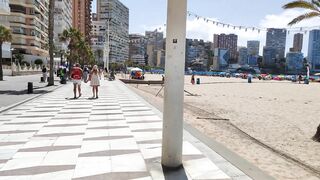 BENIDORM ???????? LEVANTE BEACH JUNE 2022 Costa Blanca Spain Walking Tour 4K