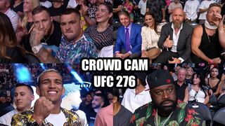 UFC 276: Every CROWD CAM Moments with A-List Celebrities ( Israel Adesanya vs Jared Cannonier )