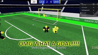 SCORING MY BEST GOAL TO WIN IN ROBLOX TOUCH FOOTBALL!!! [Roblox 2022]