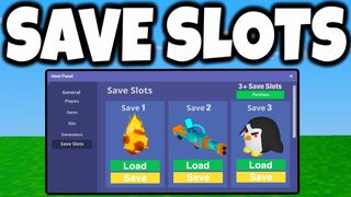 New SAVE SLOTS Update.. (Roblox Bedwars)