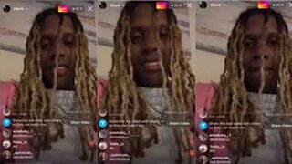 Lil Durk Shutting Down His Instagram Page Goes IG Live Says I’m Taking A Break From Music Be Back