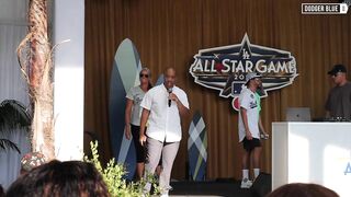 2022 All-Star Celebrity Softball Game: Bad Bunny & Jennie Finch introduce teams