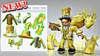 GET THESE NEW FREE GOLDEN ITEMS IN ROBLOX NOW! ????????