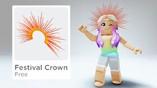 GET THIS FREE ROBLOX CROWN NOW ????????