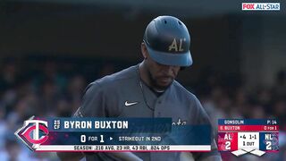 Giancarlo Stanton and Byron Buxton OBLITERATE back-to-back home runs at the All-Star Game!