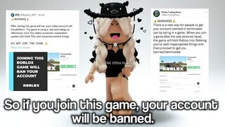 THIS CAN GET YOU BANNED ON ROBLOX????
