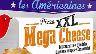 Je mange la pizza Auchan XXL MÉGA CHEESE (avec couverts ????)