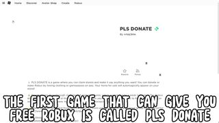 GAMES THAT CAN GIVE YOU FREE ROBUX ON ROBLOX ????????