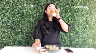 1 Minute Momos Eating Challenge????????| Fun2oosh Food