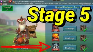 Lords mobile limited challenge crazy chef stage 5