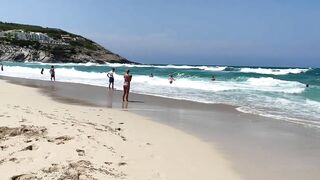 IBIZA Beach Summer - Mesquida One Of The Best Beach On Mallorca Island Life Walking 4K Travel Vlog