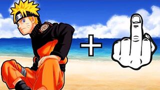 Naruto Characters Middle Finger mode