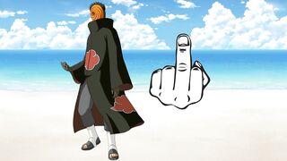 Naruto Characters Middle Finger mode