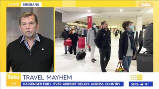 Travel boss issues grim airport warning | 9 News Australia