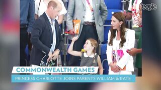 Princess Charlotte Joins Kate Middleton and Prince William at Commonwealth Games | PEOPLE