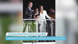 Princess Charlotte Joins Kate Middleton and Prince William at Commonwealth Games | PEOPLE