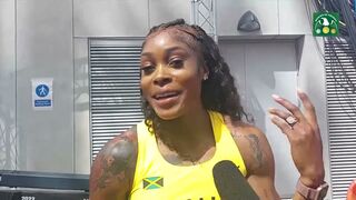 Elaine Thompson Herah at the 2022 Commonwealth Games Birmingham