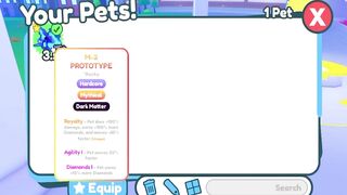 ???? Noob With *BEST* HARDCORE PETS In Pet Simulator X Hardcore Update!