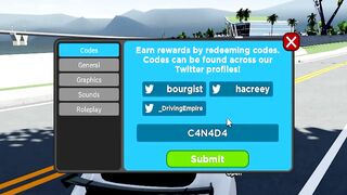 ALL NEW *LIMITED* OP DRIVING EMPIRE CODES! [2022] | Roblox Driving Empire Codes