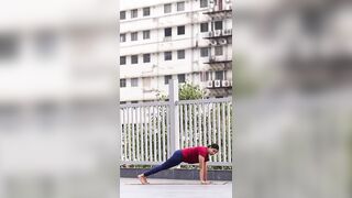 Chaturanga Dandasana #yoga