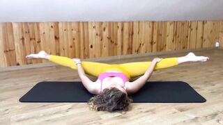 Contortion exercises for Middle Split | Stretching time | Gymnastics workout | Training for Legs |