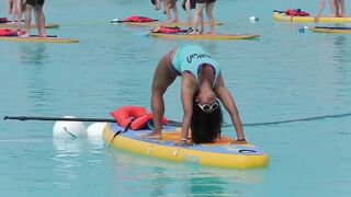 Texas Fil-Am teaches paddleboard yoga | TFC News Texas, USA