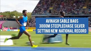 India's Avinash Sable Won Silver in Men's 3000m Steeplechase | Commonwealth Games 2022