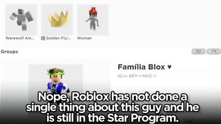 Roblox Star Creator EXPOSED again...