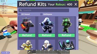 Refunding Kits in Roblox Bedwars