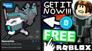 FREE ACCESSORY! HOW TO GET Spaceship Companion! (ROBLOX Denzel Curry Concert Event)