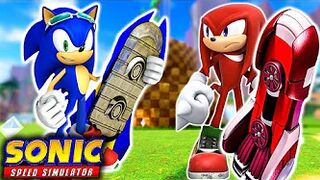 *All New* Freestyle Riders Hoverboard Mounts, Jumps, Tricks, and Skin! (Sonic Speed Simulator)