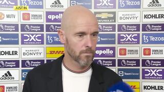 "I'm not satisfied, totally not" | Erik ten Hag reacts to his first Man Utd loss of the season!