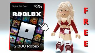 GET FREE ROBUX FROM ROBLOX *100% WORKS*✔️
